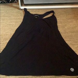 Trina Turk Open Back Black Swing Tank XS